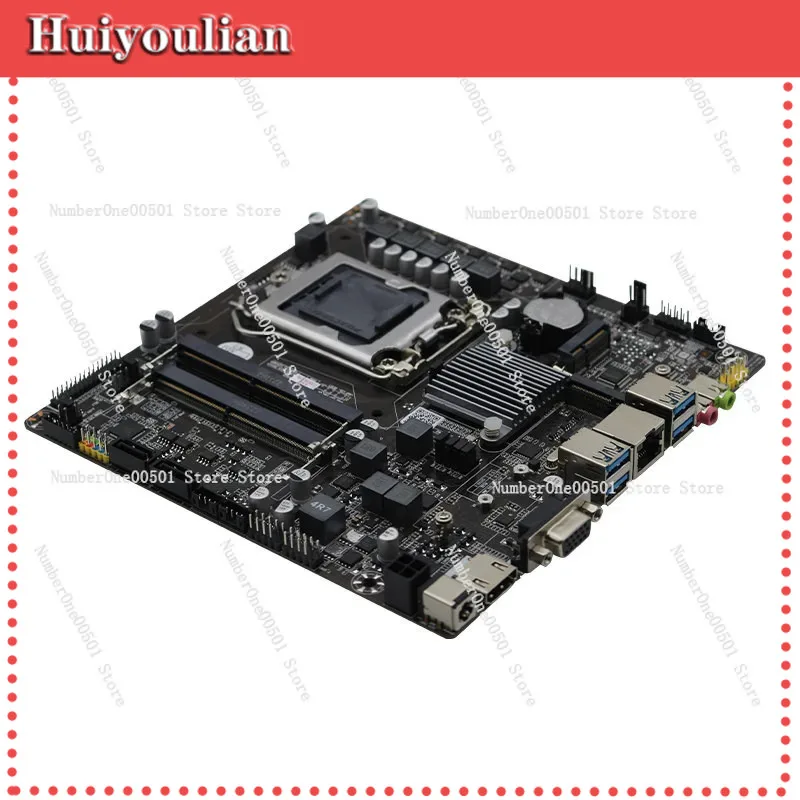 

B365i D4 ITX Mini Motherboard 12V DC Power Support 6th 9th Gen CPU Barebone PC