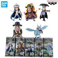 Original Genuine BANPRESTO One Piece WCF Law Vs Blackbeard Pirates Marshall D Teach Van Augur Doc Q Stronger Anime Figures
