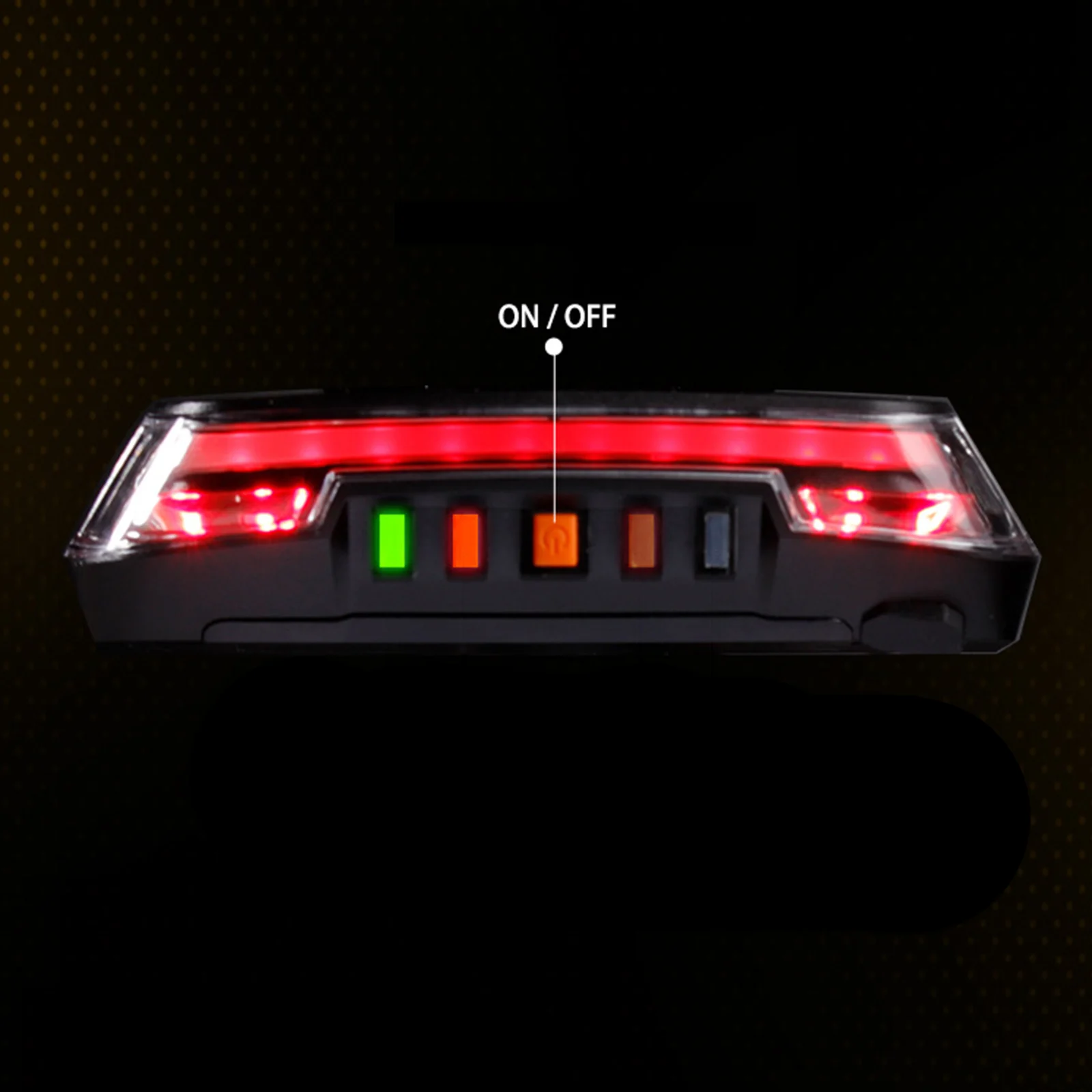 ضوء خلفي مقاوم للماء وسهل التركيب وقابل لإعادة الشحن لركوب الدراجات