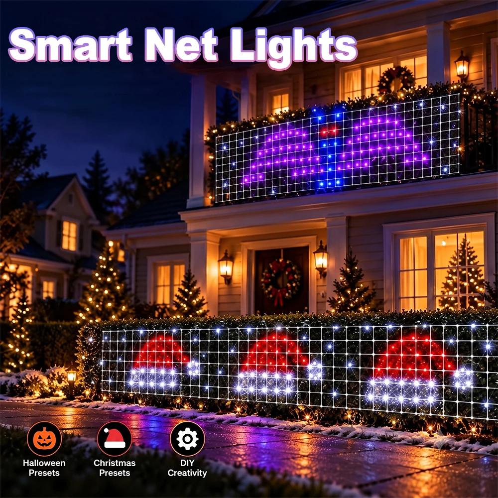 led-smart-mesh-lights-outdoor-mesh-lights-string-lights-suitable-for-gardens-outdoor-parties-and-holiday-decorations