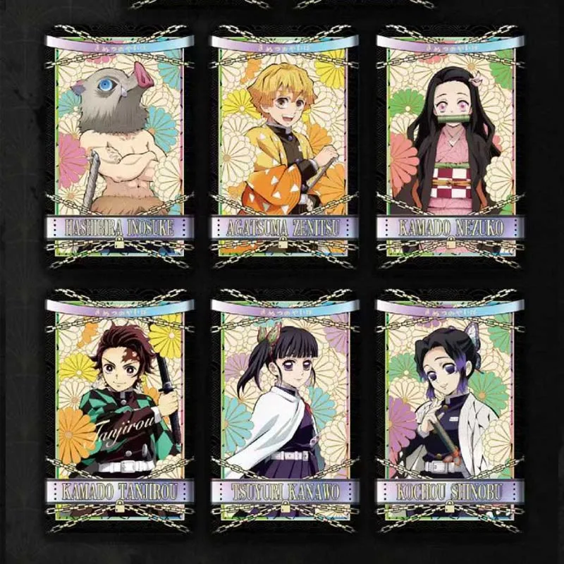 2025 Wholesales Demon Slayer Anime Collection Badge W3 Acrylic Tanjirou Kamado Nezuko Children Toy Gift