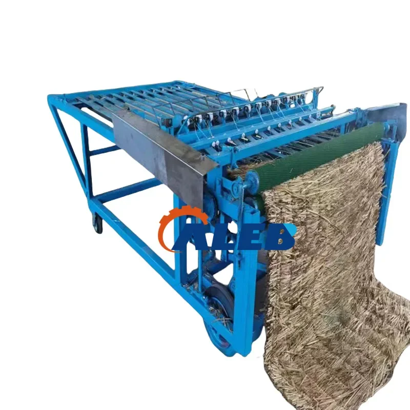 

hot sale rice straw mattress braiding machine grass wheat stalk weaving machine