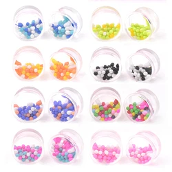 8-30mm Cute Colored Balls Acrylic Ear Plug Tunnels and Gauges Ear Expander Studs Stretching Body Piercing Jewelry