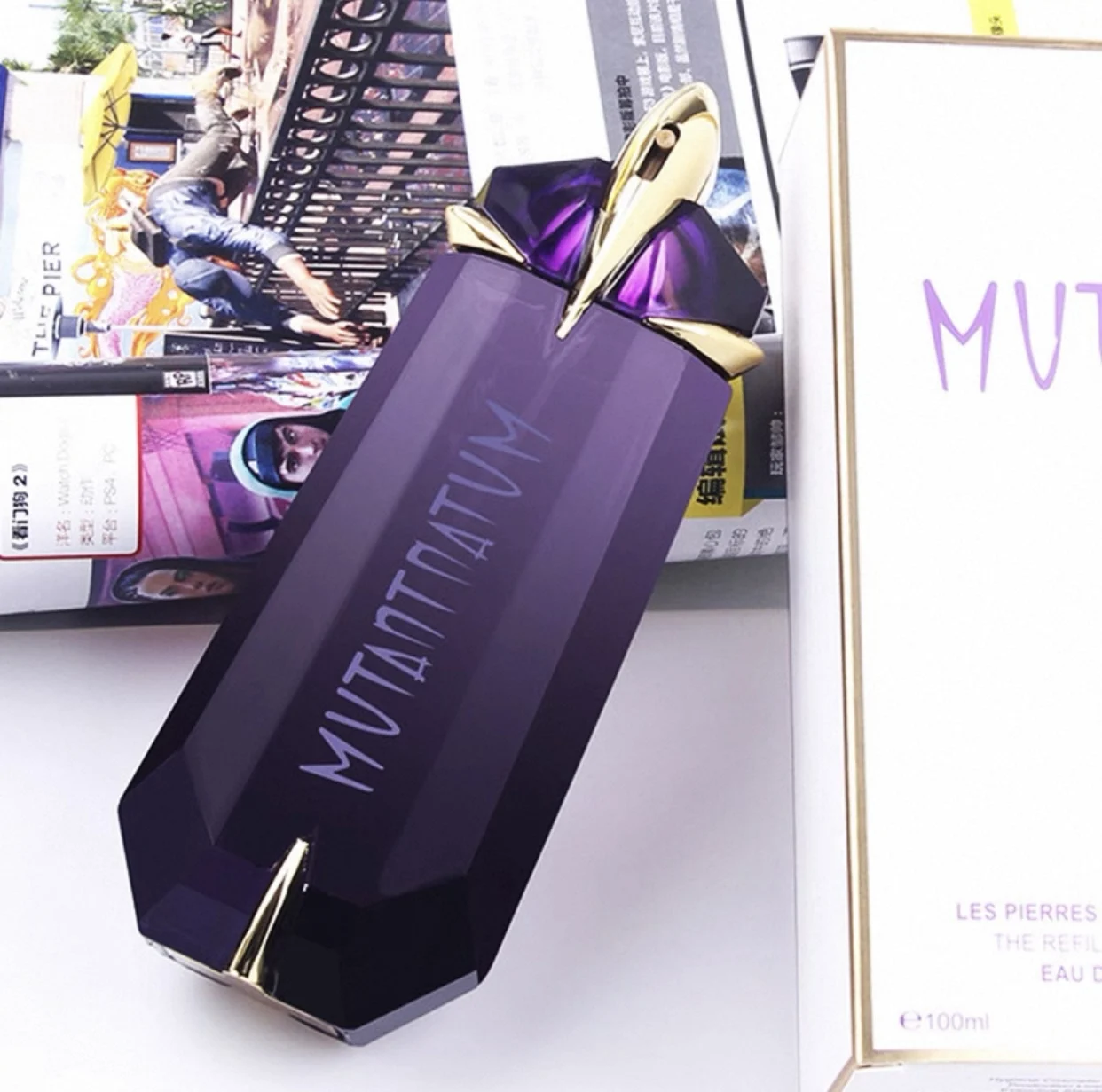 

Mugler Alien - Woda de Parfum - Женские духи - Цветочный и древесный - С жасмином, деревом и янтарем - Стойкий аромат