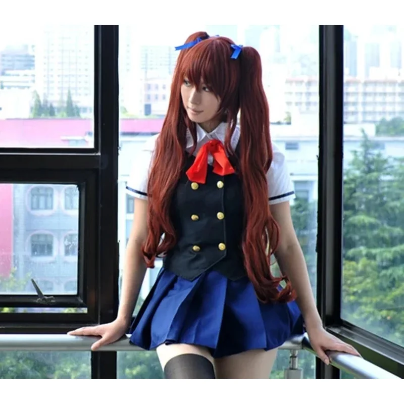 Another Misaki Mei Akazawa Izumi Anime Cosplay Women Girls Japanese School Uniform Skirt Costume And Wig Halloween 8PCSv;2,r'6;k