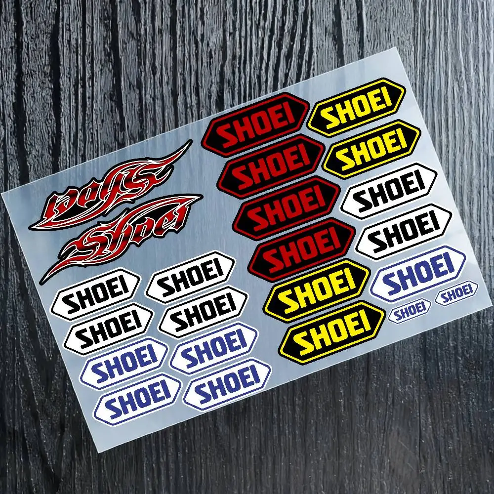 Stickers Moto Sticker Auto Body Bumper Windows Motorcycle Laptop Walls Vinyl Decal Car Tuning Accessories For S-SHOEI
