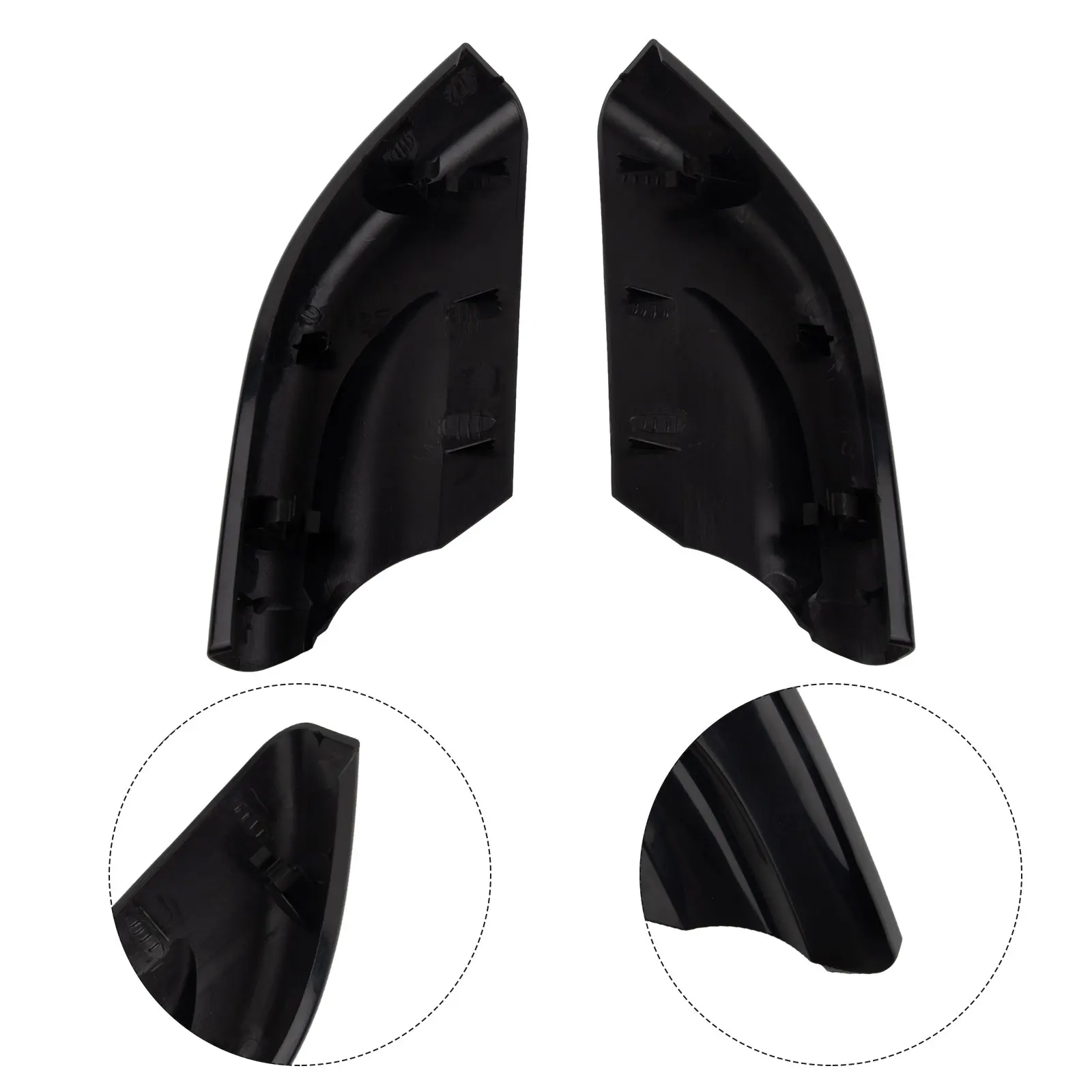 

Car Black Roof Rack Rail End Protective Covers Shell Cap Fit For Hyundai Tucson 2004-2008 Roof Rack End Covers Part