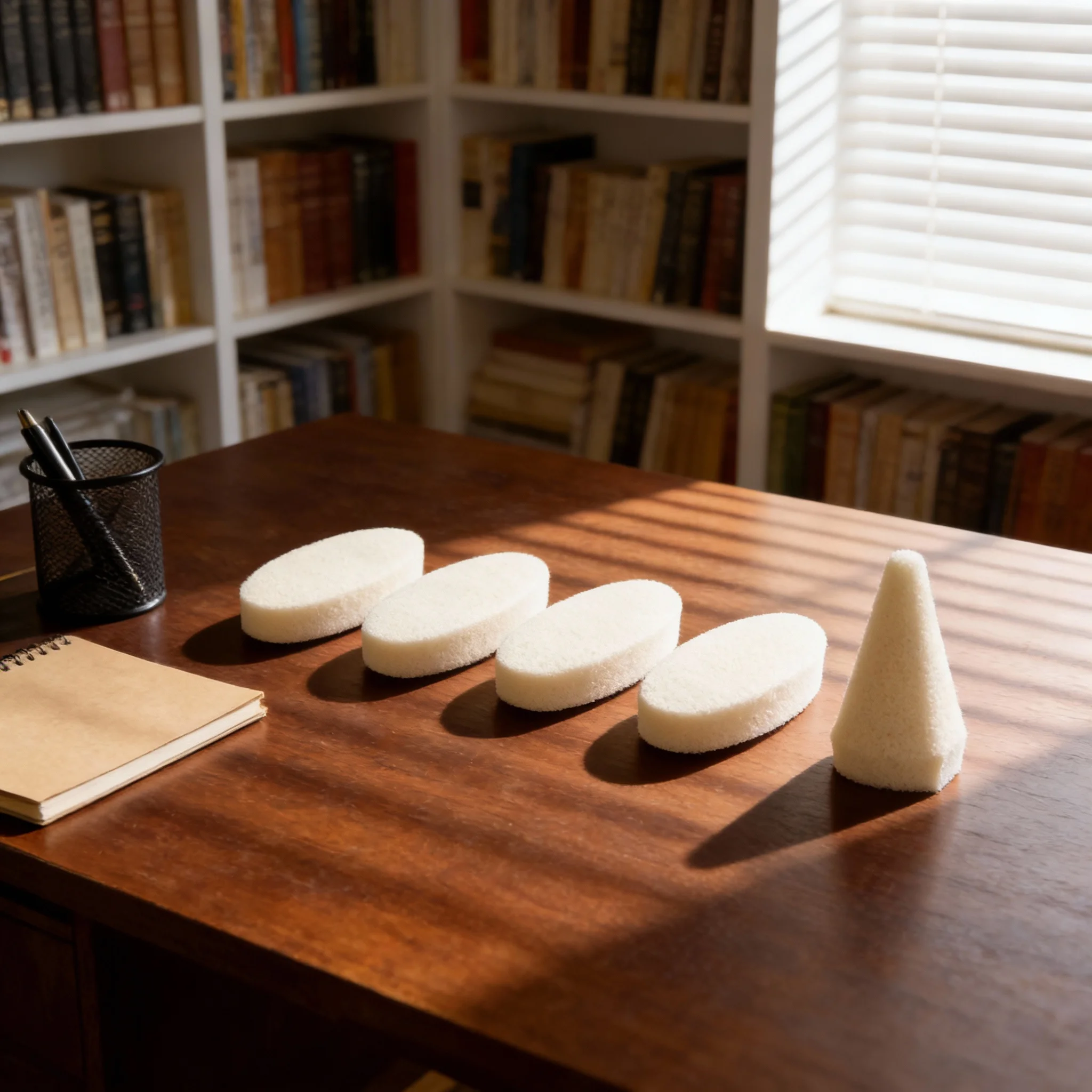 40 Stück Kunstskizzen-Wischwerkzeugköpfe, feine Verarbeitung, Schwammreiben für die Zeichnungskorrektur, professionelles Künstler-Zeichenwerkzeug