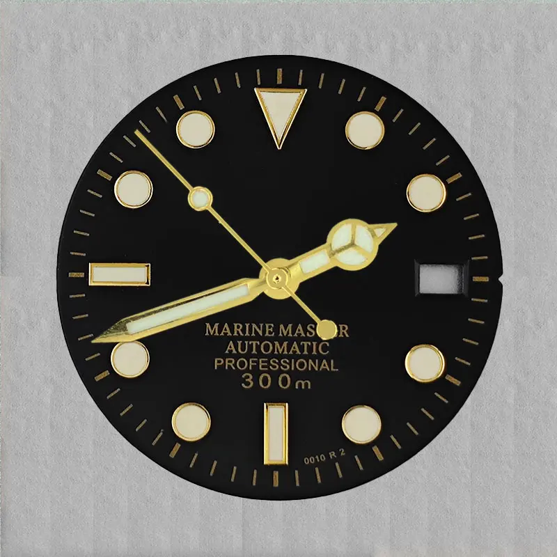 NH35 dial 28.5mm S marine master sun pattern modification accessories for NH35/36 movement