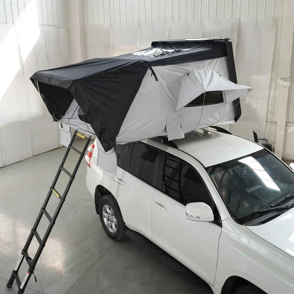 4X4 Roof Tent Car Roof Top Tent Travel Large Window New Rooftop Tent 4 Person