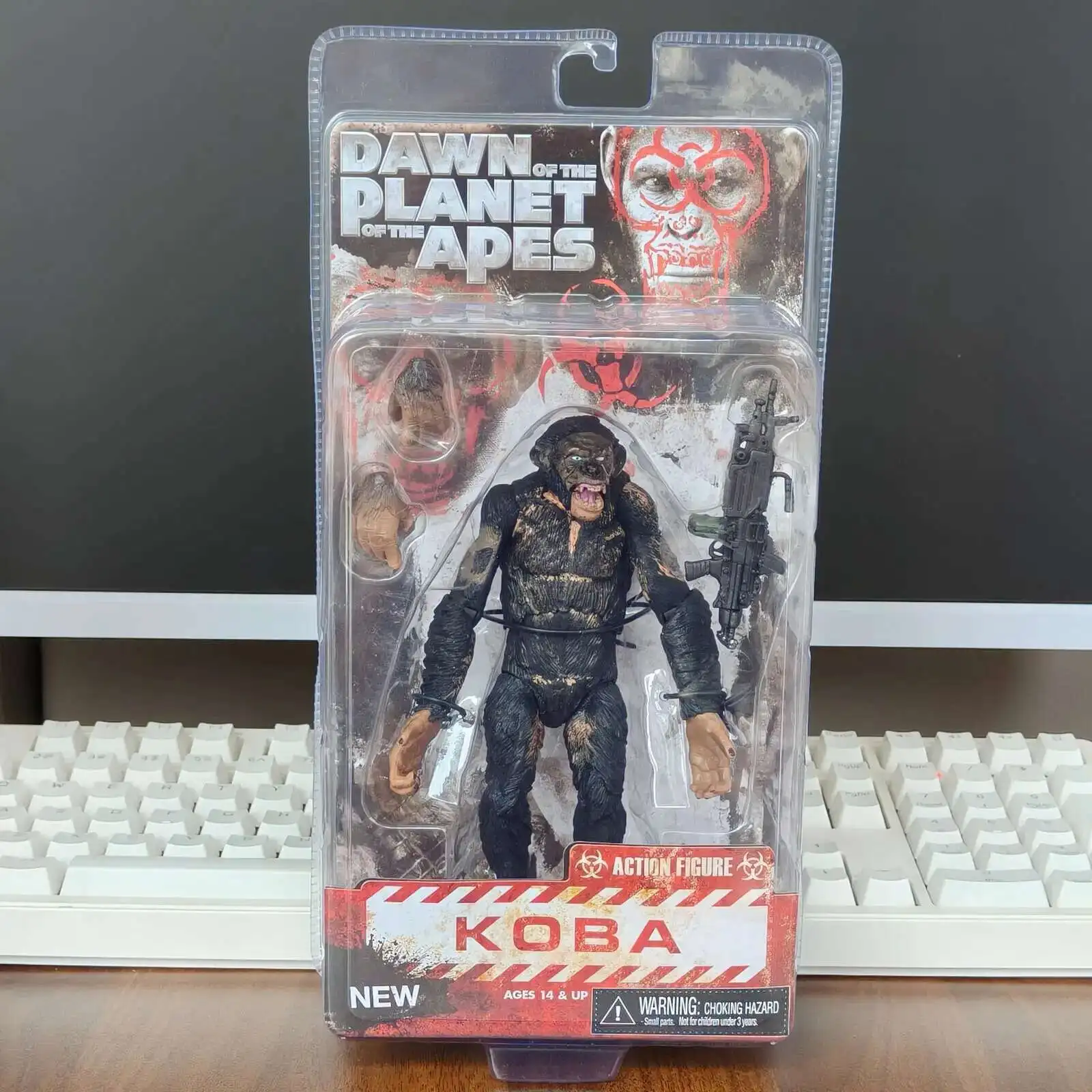 جديد سيزر كوبا لوكا قرود الشكل البلاستيكية جمع شخصيات الفيلم المقتنيات نماذج اللعب. #2