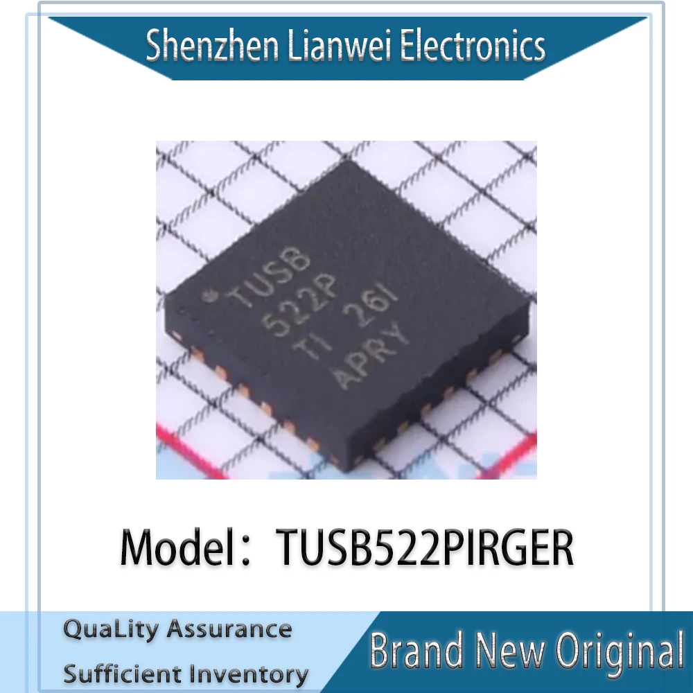 

100% New Original TUSB522PIRGER TUSB522P TUSB522PIRGET IC REDRIVER Chipset VQFN-24