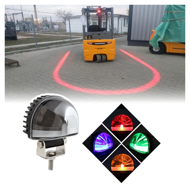 

Led Forklift Light Tuff Plus Safety Light for Forklift Green Blue Color Tractor Truck Vehicle Car Forklift Warning Lights