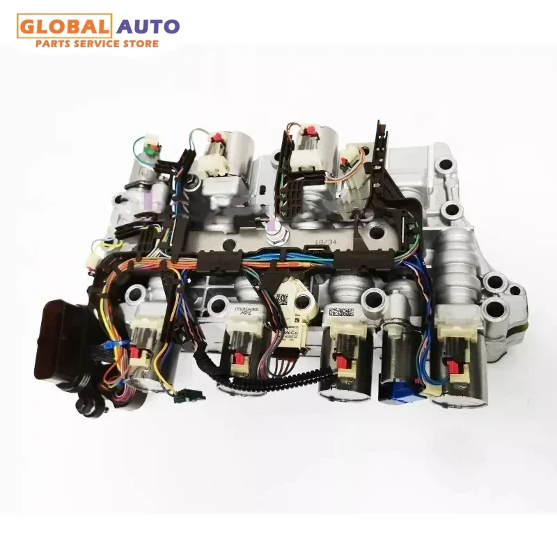 8F35 8-SPEED Automatic Transmission Valve Body With Solenoids And Wiring Harness Suit For FORD 8F35