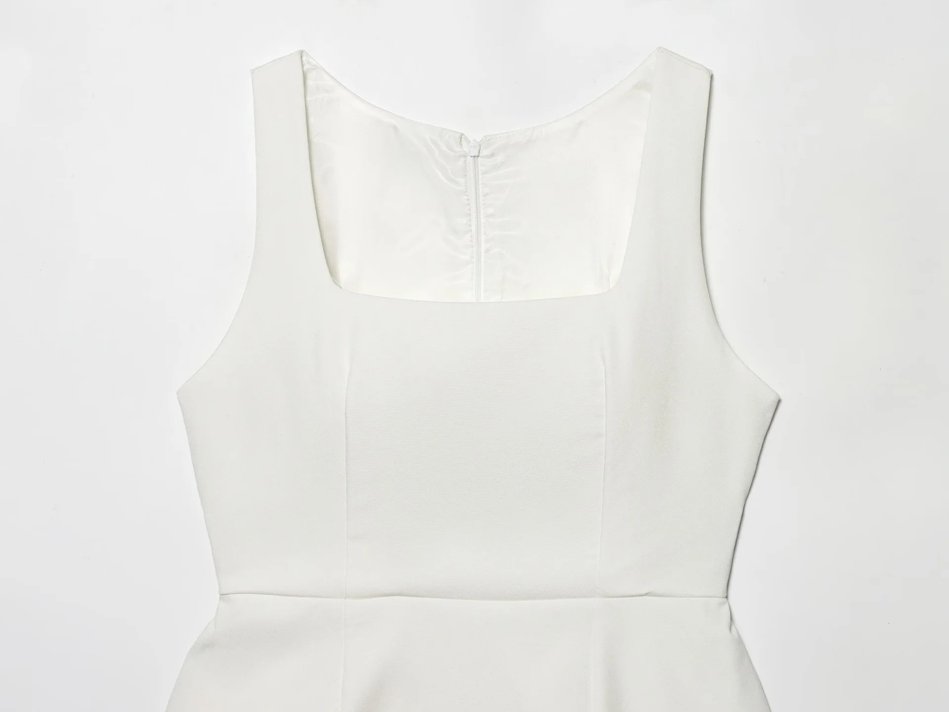 Fanan Elegantes Tailliertes Ärmelloses Kurzkleid Damen Rundhals-Kurzcape Geburtstagskleid Damen Bankett-Partykleid Neu – Detail 10