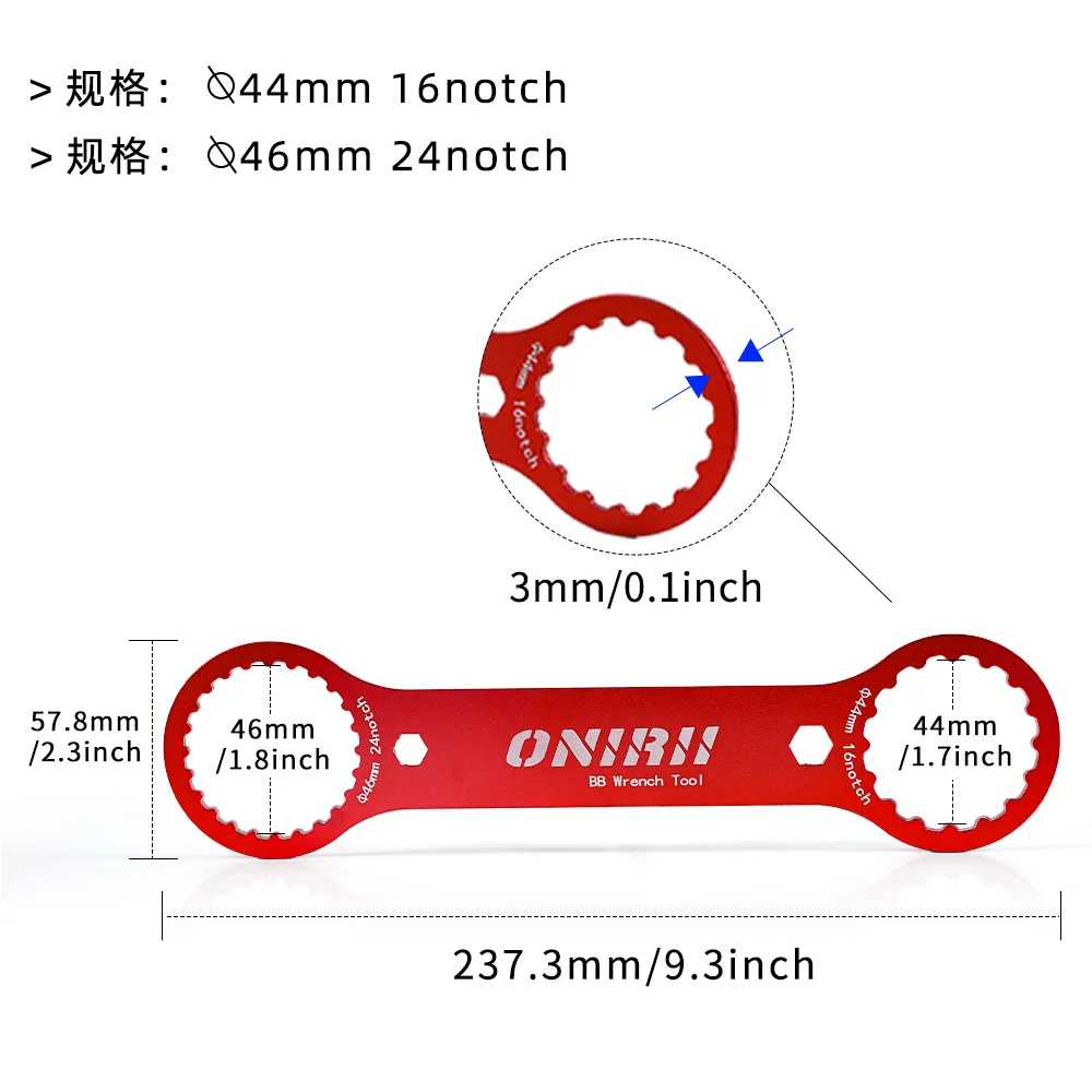 ONIRII Bottom Bracket BB Wrench Mounting Tools for Road BIKE MTB SRAM DUB, BSA / FC-25 / FC-24 New