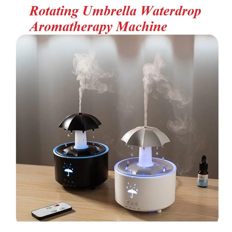 

Rotating Umbrella Waterdrop Aromatherapy Machine