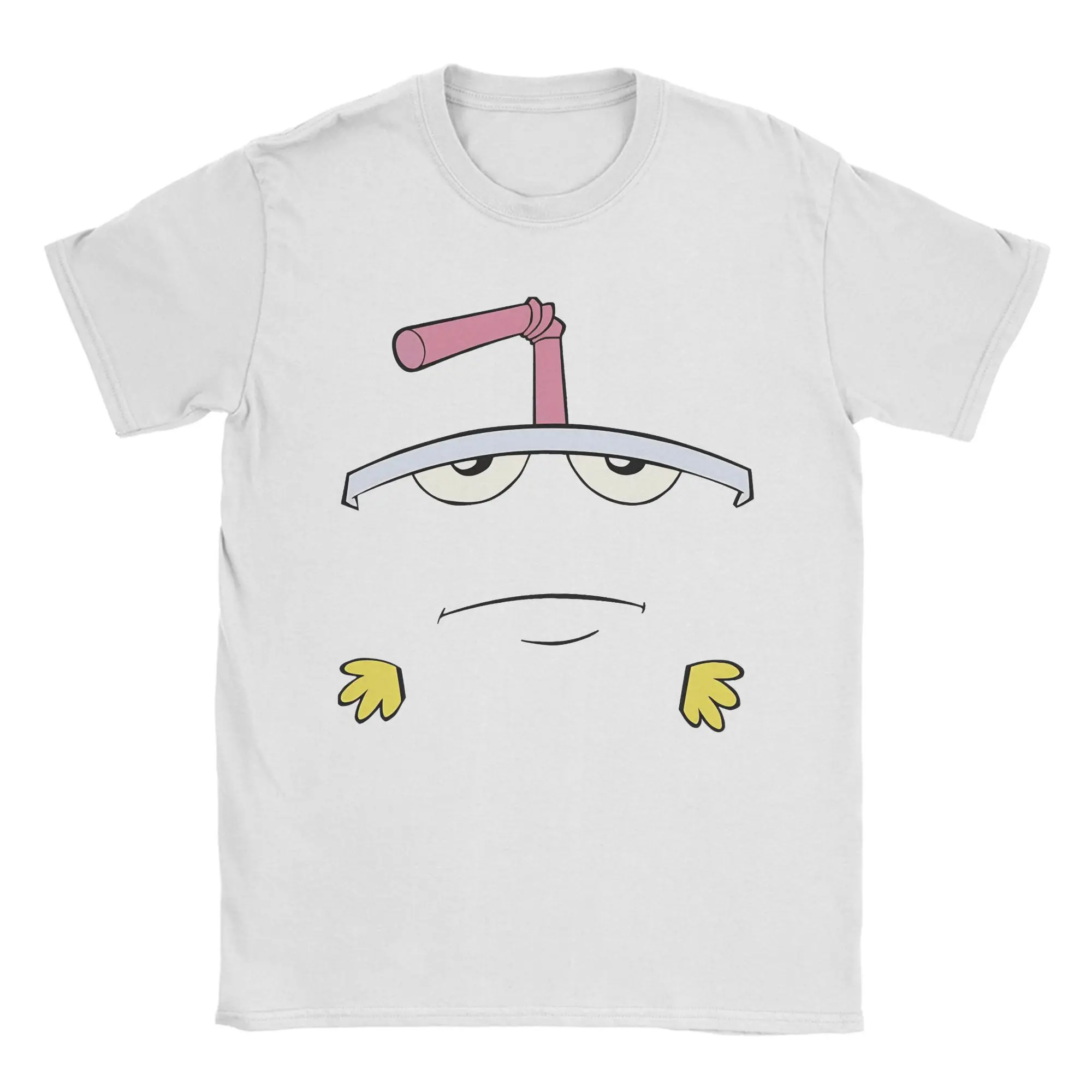 T-shirt en coton Aqua Teen Hunger Force Master Shake pour hommes, t-shirts vintage d'été, col rond, t-shirt de loisirs, hauts surdimensionnés