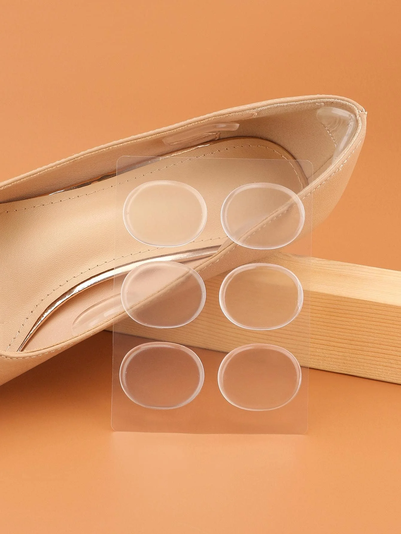 

6pcs Invisible Gel Foot Cushions For High Heel Pumps Comfort And Anti-Slip Protection