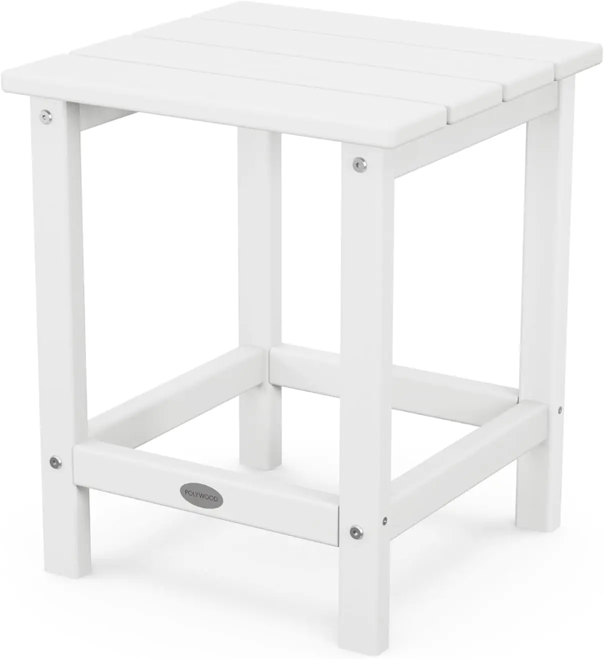 

ECT18WH Long Island 18" Side Table, White