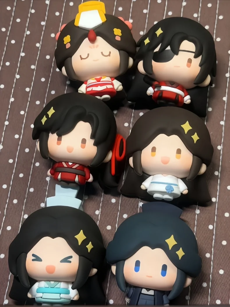 Echte Heaven Official's Blessing TGCF One Thought Blooms Blind Box Mini-Sitzfigur, Schreibtischdekoration, Sammlerstück, Geschenk – Detail 2