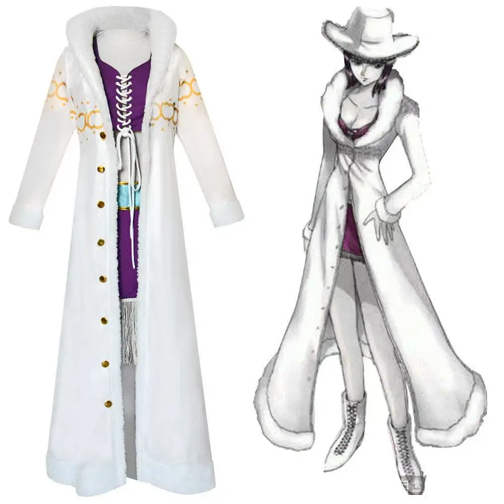 

Cosplay Costume Robin Outfit with Large Fur Collar Winter Style Suitable for Halloween and Christmas