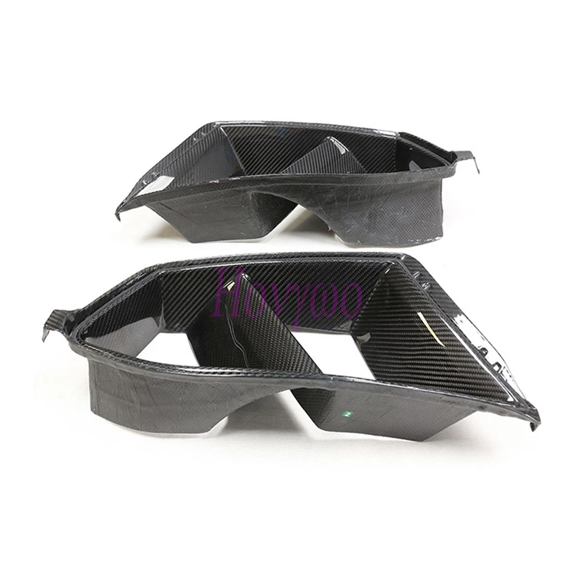 M3 M4 Reale In Fibra di Carbonio Paraurti Anteriore Copertura di Aspirazione Dell'aria Trim Per BMW G80 G81 G82 G83 Berlina Coupe