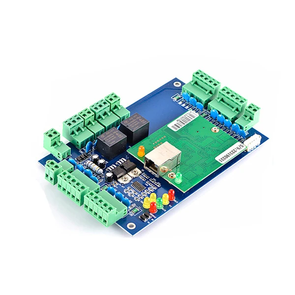 2 Panel Kontrol Akses Pintu Wiegand RFID Panel Kontrol SDK Dengan Sistem Kontrol Akses Cerdas Perangkat Lunak TCP IP dan PC