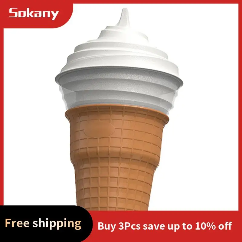 HIM-Mini Electric Ice Cream Machine Ice Cream Maker Fruit Yogurt Machine Home Smoothie Machine