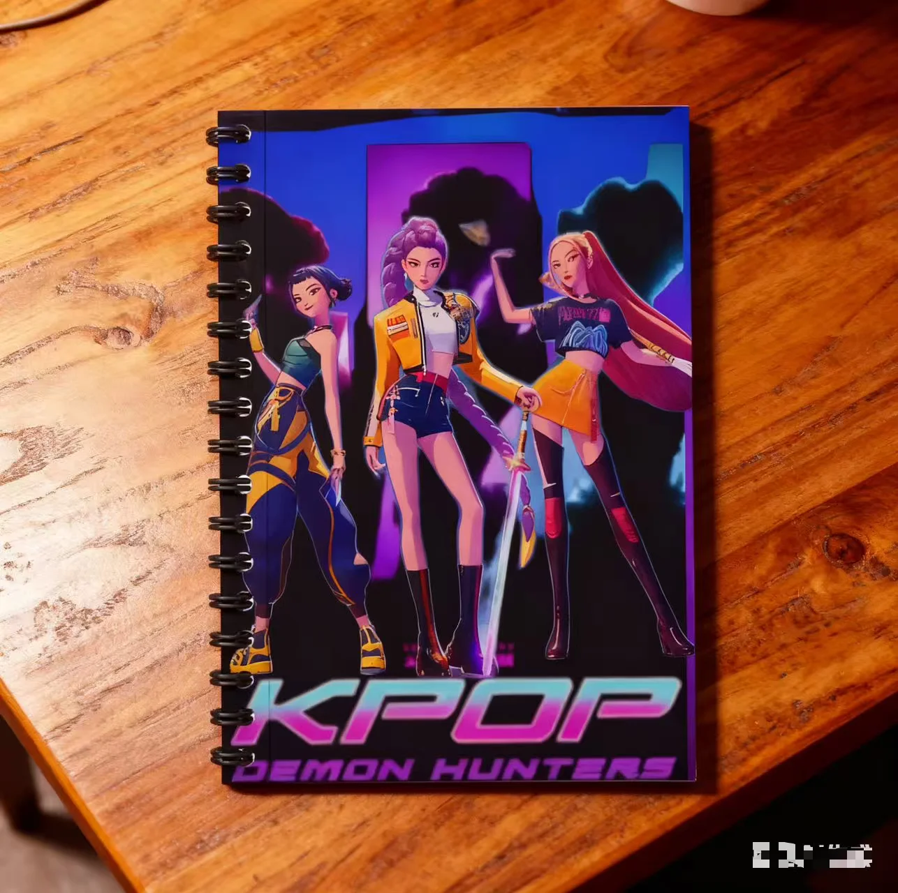 دفاتر الملاحظات KPop DemonHunters والفرشاة شخصية أنمي مطبوعة للطلاب لوازم القرطاسية المدرسية هدايا الأطفال