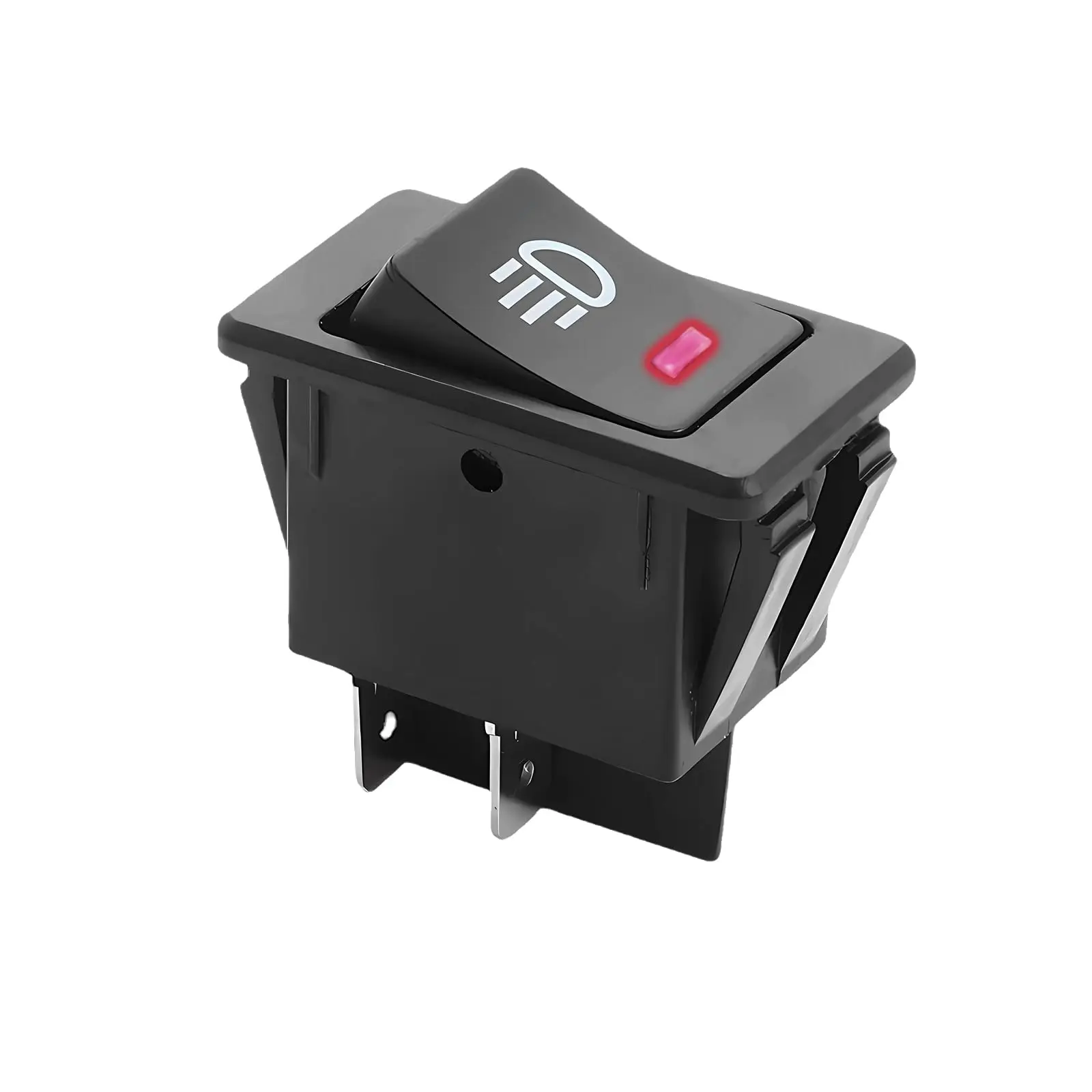 1 PCS,Car Fog Lights,Rocker Switch,ON-OFF,4Pin,2 Position,Electrical Equipment With Lighting Power,35A Lndicator Light 12V DC