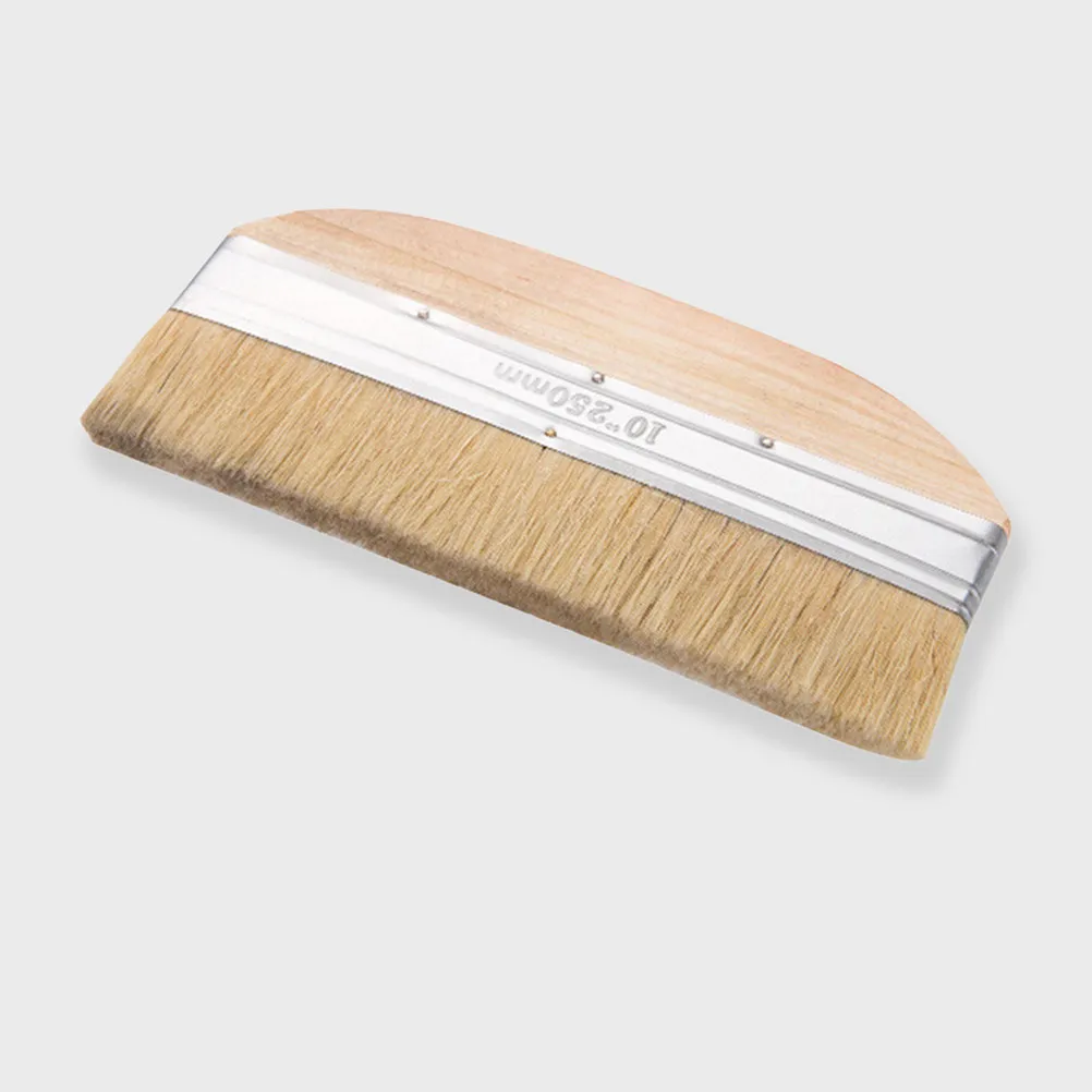 

Многофункциональная кисть с деревянной ручкой и нейлоновой щетиной для чистки, покраски, декорирования и граффити