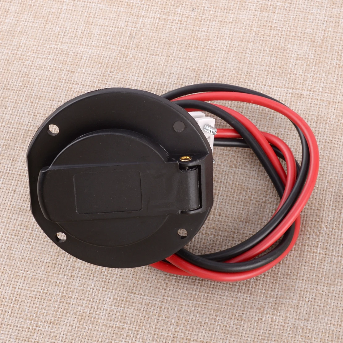 NEW 36V 48V Electric Golf Cart Charger Receptacle Charging Socket Fit for Yamaha Star Car Black