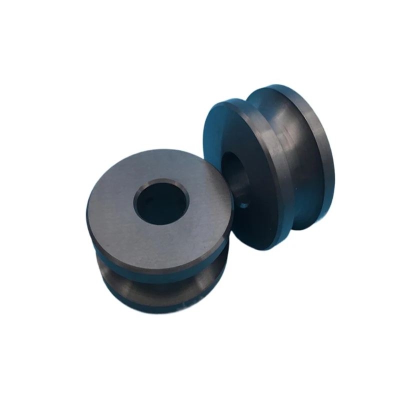 Custom-machined alumina ceramic structural parts with perforated white ceramic insulating sleeves