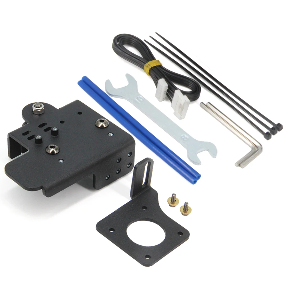 

Upgrade Direct Drive Support Aluminum Plate+Pulleys with Dual/Single Gear Extruder Kit Easy Print Filament only for CR10S Pro V2