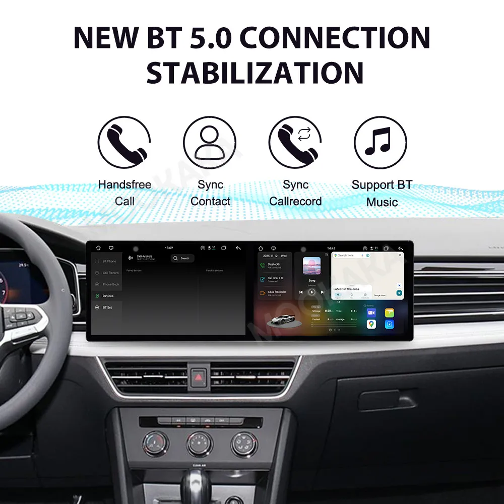 

Touch Screen Car Radio For Volkswagen Tiguan L 2023-2025 Android GPS Automotive Multimedia Auto Radio Stereo Receiver Head Unit