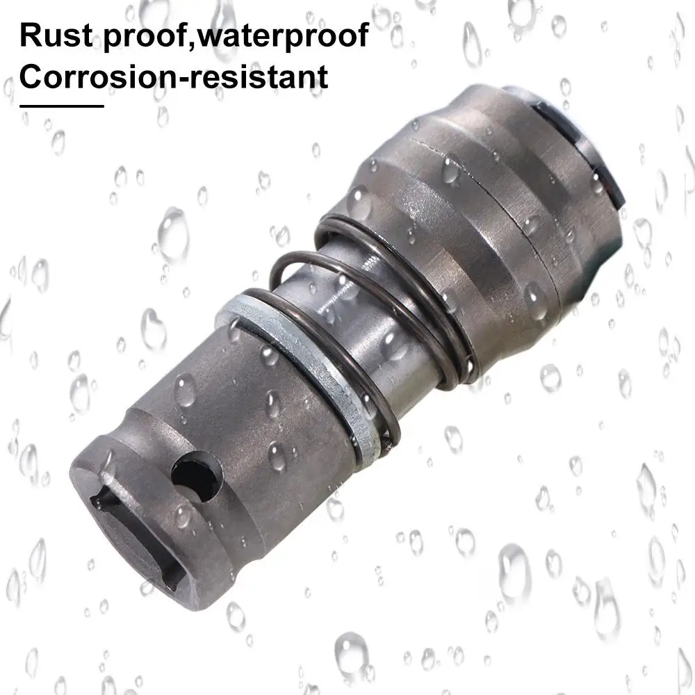 หัวแปลงประแจไฟฟ้าแบบล็อคตัวเอง ด้ามจับสี่เหลี่ยม ป้องกันสนิม อะแดปเตอร์ค้อนไฟฟ้า เจาะเร็ว กันน้ำ