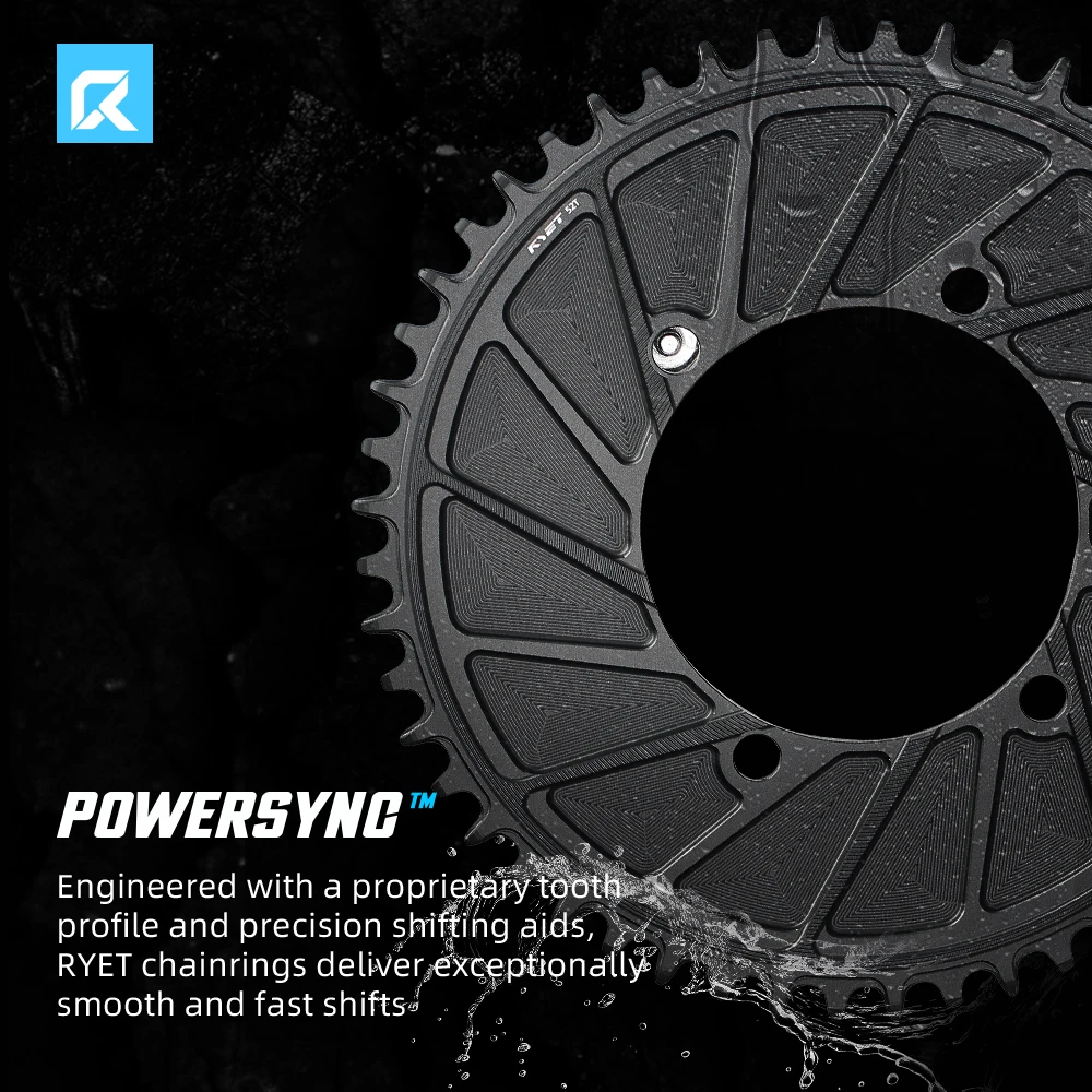 أجزاء سلسلة دراجة الطريق من RYET Aero 50-34T 52-36T 54-40T 56-42T عجلة سلسلة الدراجة 1 & 2x11/12 سرعة لأجزاء ركوب الدراجات على الطرق وTT #3