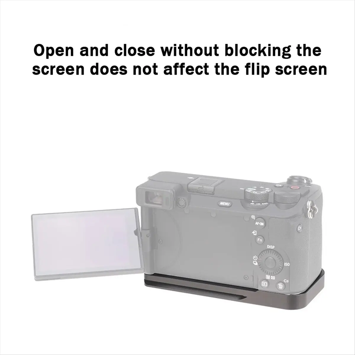 Camera Quick Release Plate L Plate for A6700 Camera Tripod Camera Bracket Multi-Functional Base Base Plate