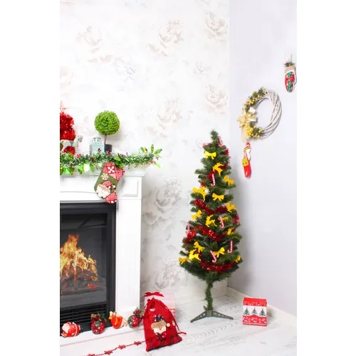 Use Horse Market 120 cm Economical Christmas Pine Tree Seti 1