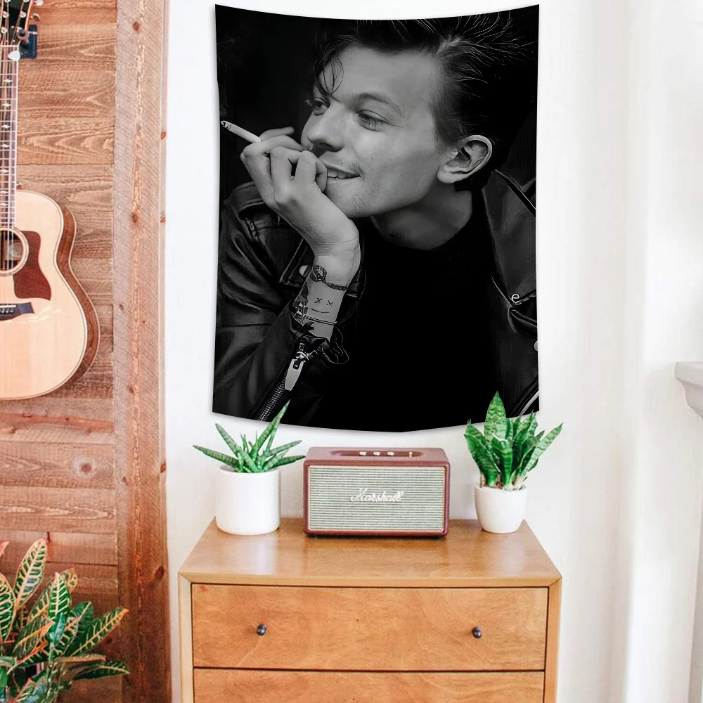L-Louis Hot Singer T-Tomlinsons Hängender böhmischer Wandteppich, Heimdekoration, Hippie, böhmische Dekoration, Wahrsagerei, Wand-Heimdekoration