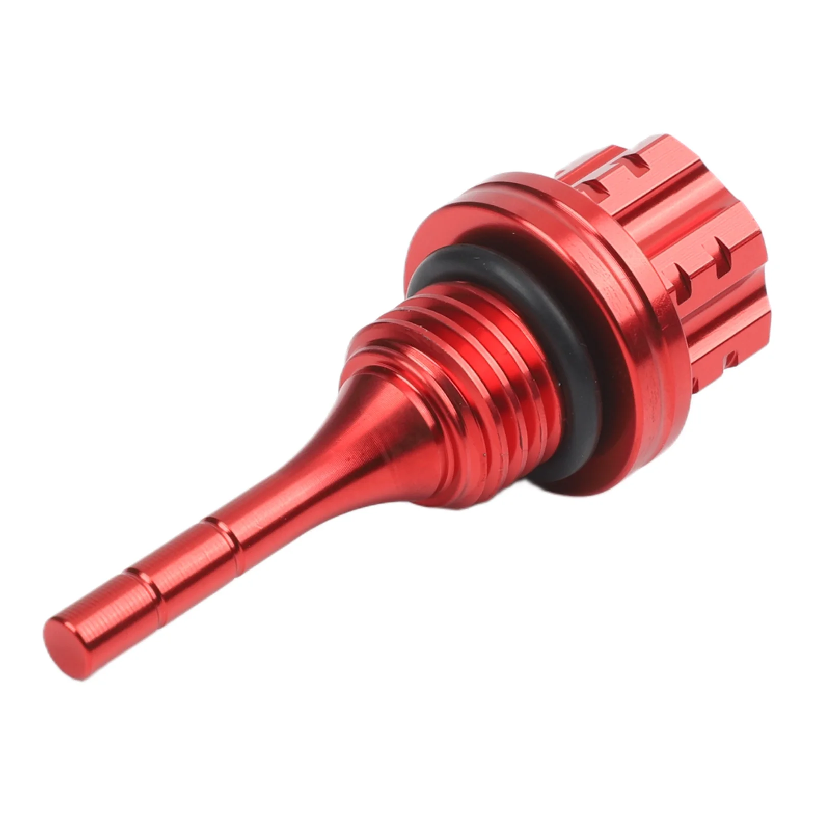 CNC Dipstick Yellow Aluminum Oil Dipstick Easy Installation Non-Deformed Stylish Appearance Wear-Resistant Material
