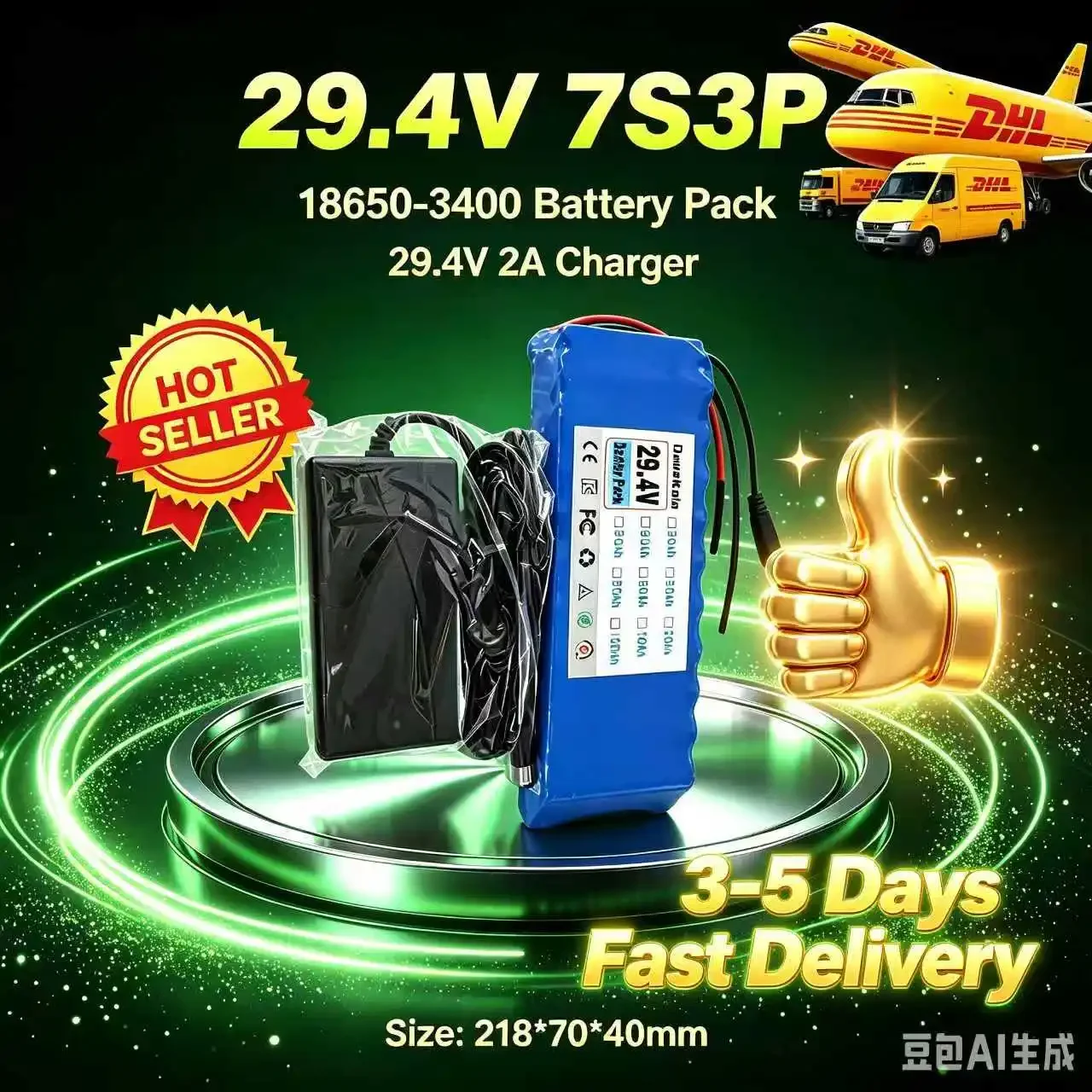 29,4 V 7S3P 18650 Lithium-Akku-Pack, 24 V wiederaufladbarer Li-Ionen-Akku mit BMS-Schutz, integriertem Sicherheitskreis, Leistungs-Akku-Pack mit Ladegerät für Monitor, elektrischen Sprühgerät,