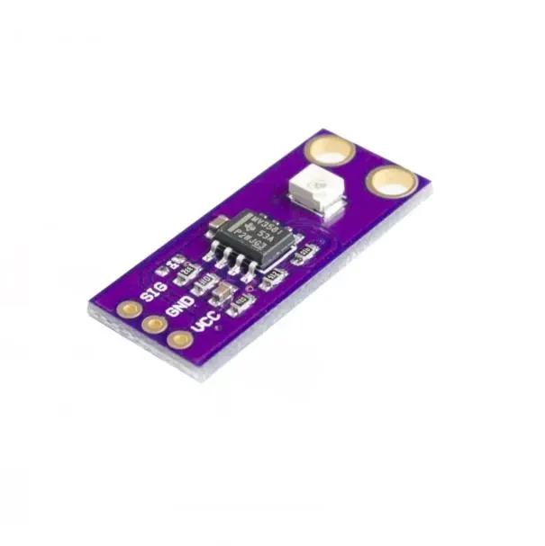 GUVA-S12SD moduł czujnika wykrywania UV S12SD czujnik światła zestaw do samodzielnego montażu elektroniczny moduł płytki PCB 240nm-370nm dla Arduino