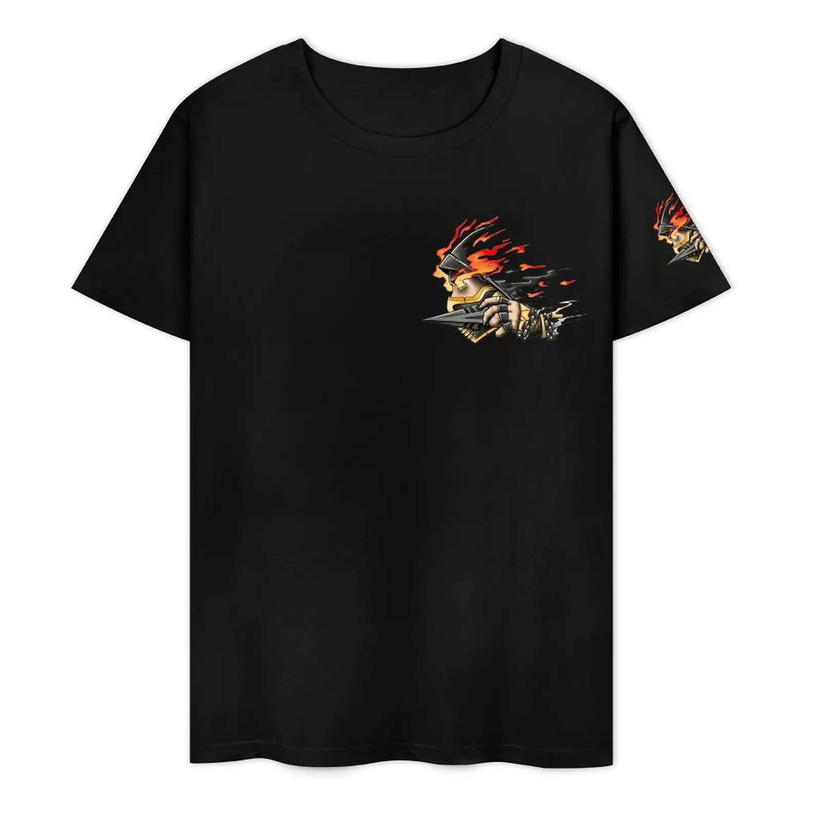 Scorpion Fire Spike For Sale T-shirts Vintage T-shirt Fresh Motion  Geeky Travel USA Size