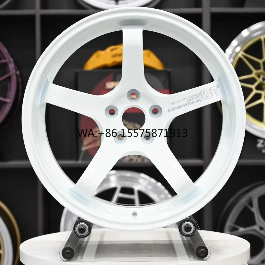 

FSC-51 Custom 1 Piece 17 18 19 20 21 Inch Advan GT Wheels 5X120 5X112 5X114.3 5X108 Custom Forged Wheels for audi A4 B8 bmw E30