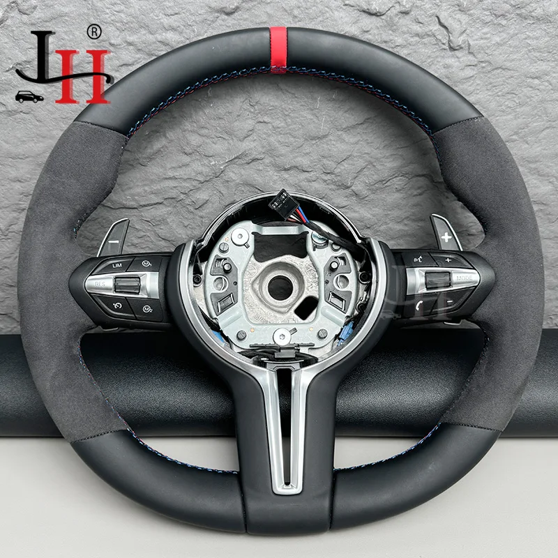 Car Steering Wheel For BMW M X3 X4 X5 M3 M5 M6 F01 F02 F06 F07 F10 F11 F12 F14 F15 F16 F22 F30 F31 F32 E90 E91 Car Accessories