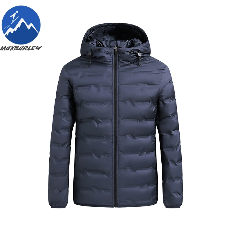 브랜드 남성 다운 재킷 경량 아웃도어 오피스 두꺼운 따뜻한 그래핀 재킷 클래식 후드 통기성 겨울 오리털 코트