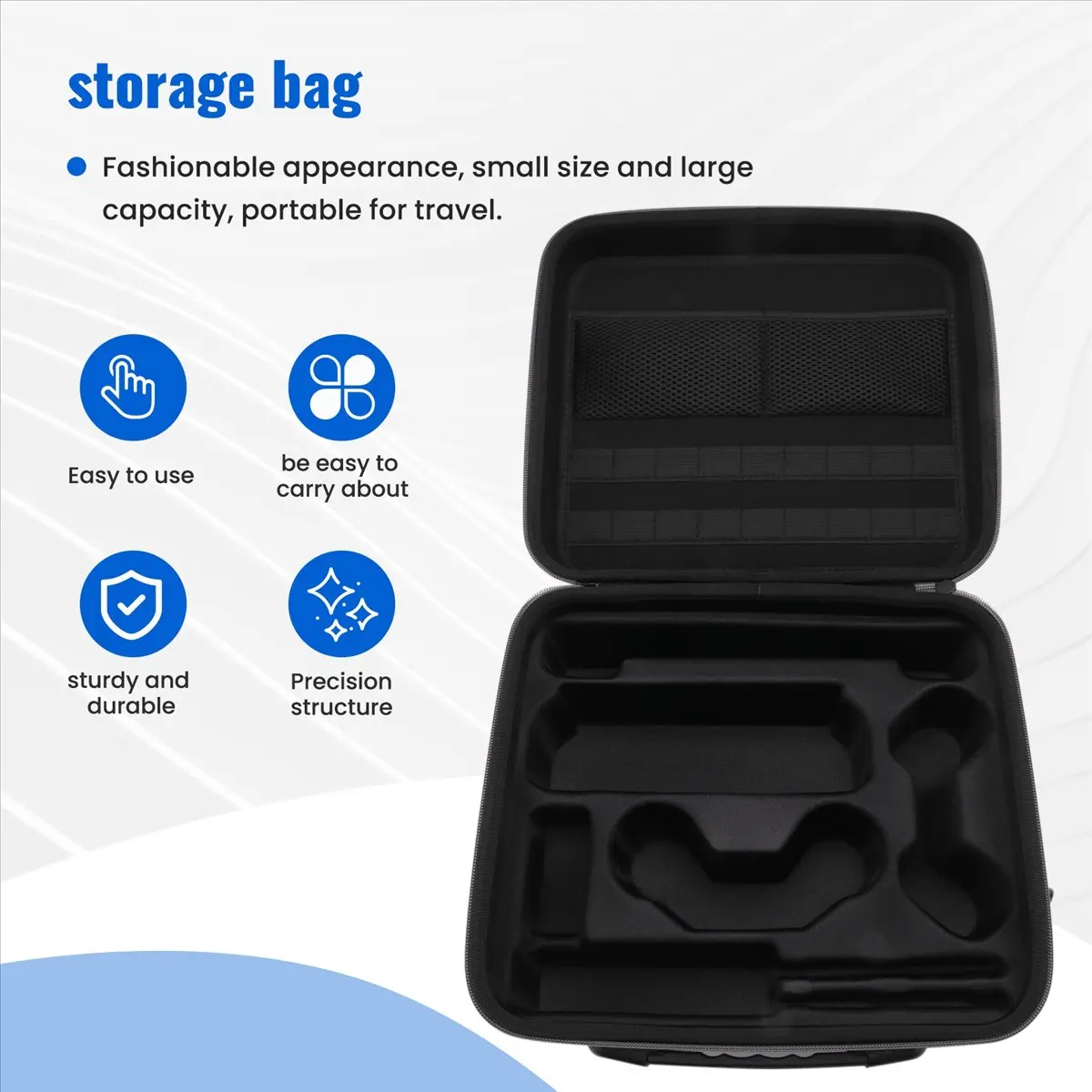 【Fast Delivery】-2093- Switch 2 Game Console Bag Gamepad Controller Accessories Hard Case Storage Travel Suitcase Carrying Case B