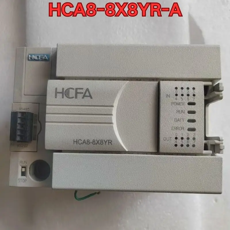 Second-hand HCA8-8X8YR-A PLC controller function test is normal